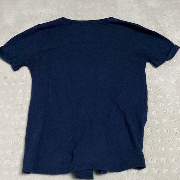J crew navy tie tee - Picture 5 of 5